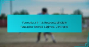 Formația 3-4-1-2: Responsabilitățile fundașilor laterali, Lățimea, Centrarea