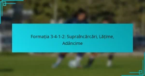 Formația 3-4-1-2: Supraîncărcări, Lățime, Adâncime
